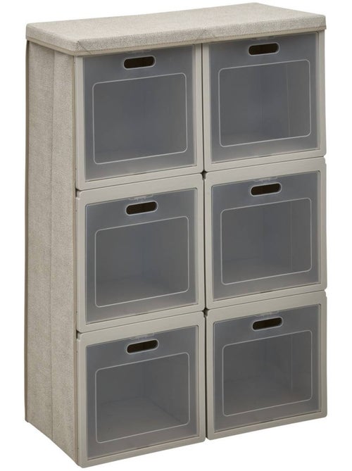 Rangement rectangulaire pliable CUBE'N DOOR - Kiabi
