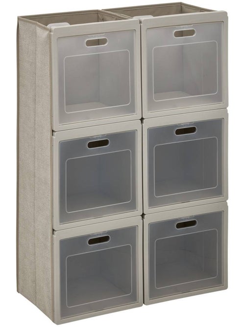 Rangement rectangulaire pliable CUBE'N DOOR - Kiabi