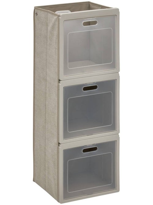 Rangement rectangulaire pliable CUBE'N DOOR - Kiabi
