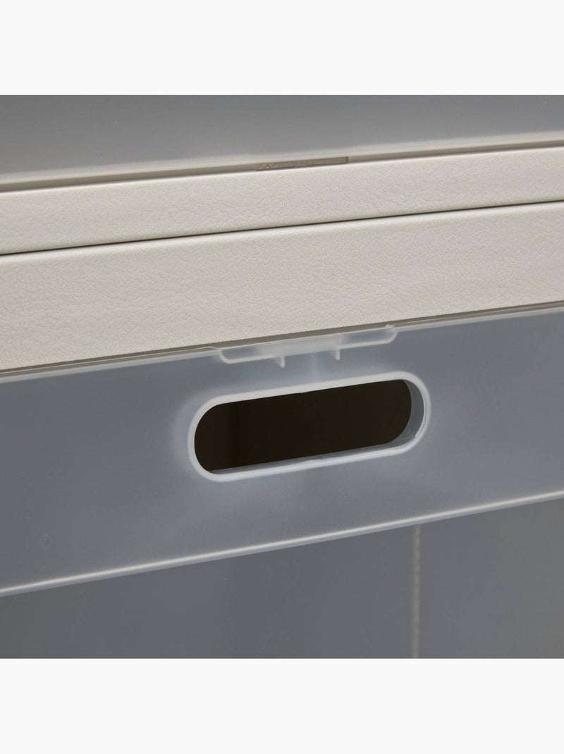 Rangement rectangulaire pliable cube'n door Beige - Kiabi