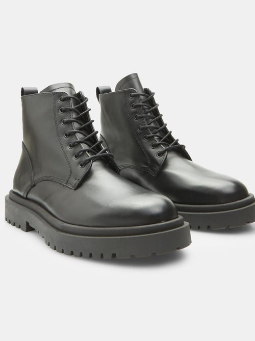 Rangers en cuir BATA - Kiabi