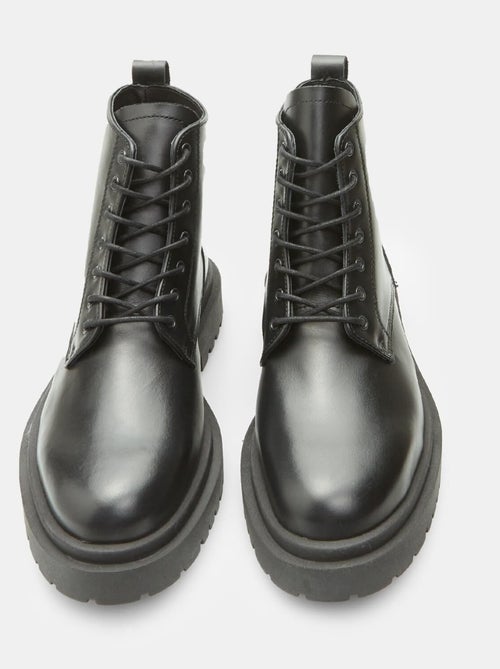 Rangers en cuir BATA - Kiabi