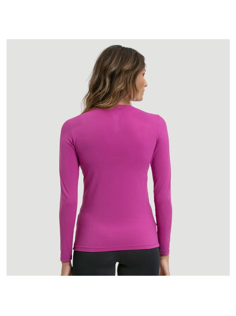 Rash Guard Bem estar UV Line Rose - Kiabi