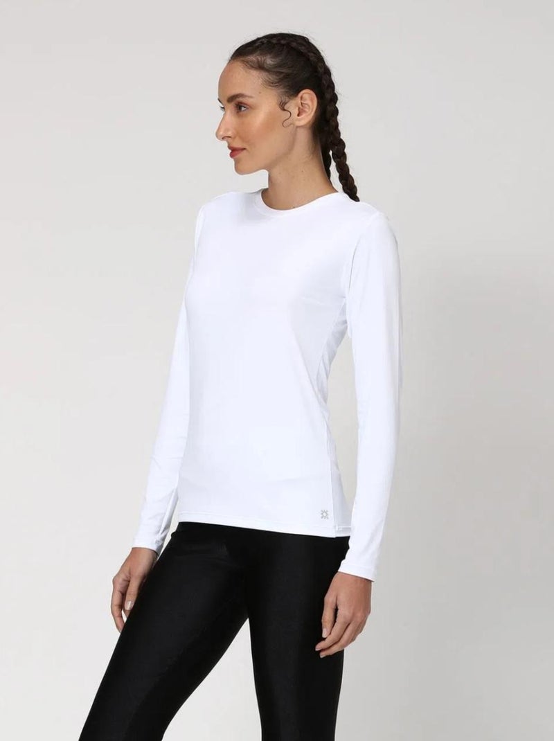 Rash Guard Classics UV Line Blanc - Kiabi