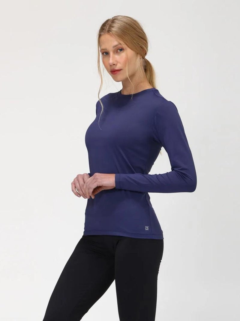 Rash Guard Classics UV Line Bleu marine - Kiabi