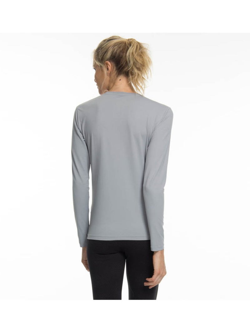Rash Guard Classics UV Line Gris - Kiabi