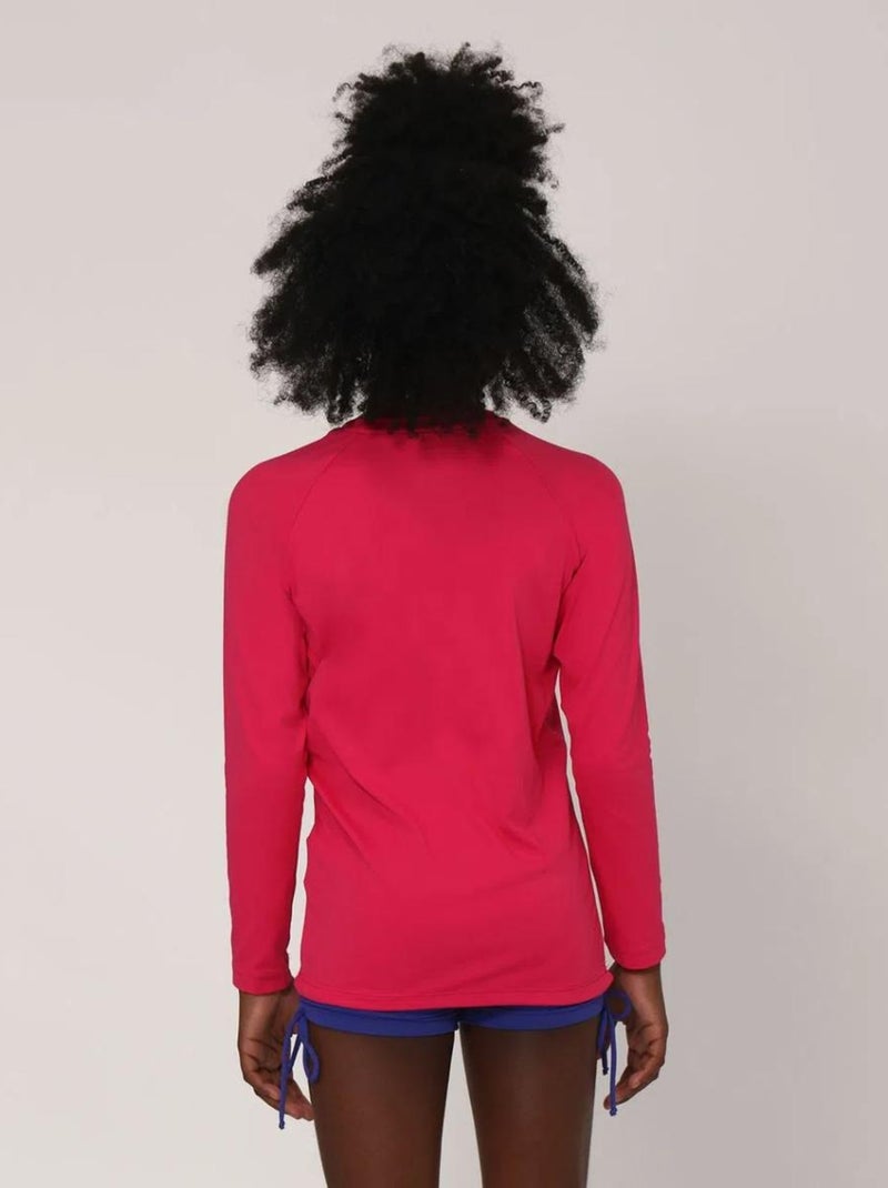 Rash Guard Classics UV Line Rose - Kiabi