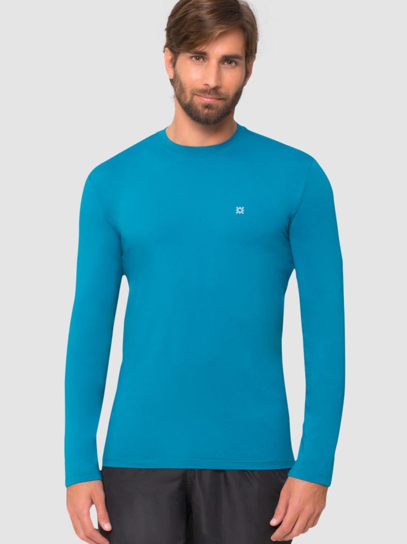 Rash Guard Movimentando-se UV Line Bleu - Kiabi