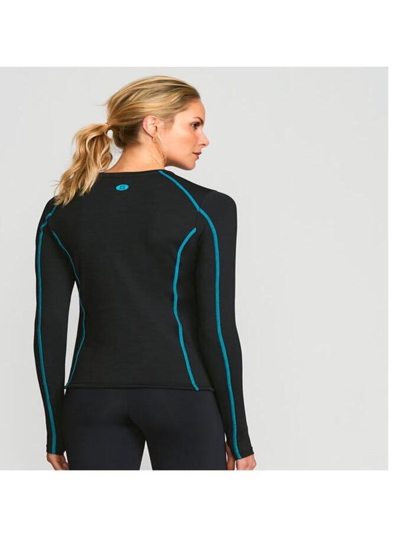 Rash Guard Movimentando-se UV Line Noir - Kiabi
