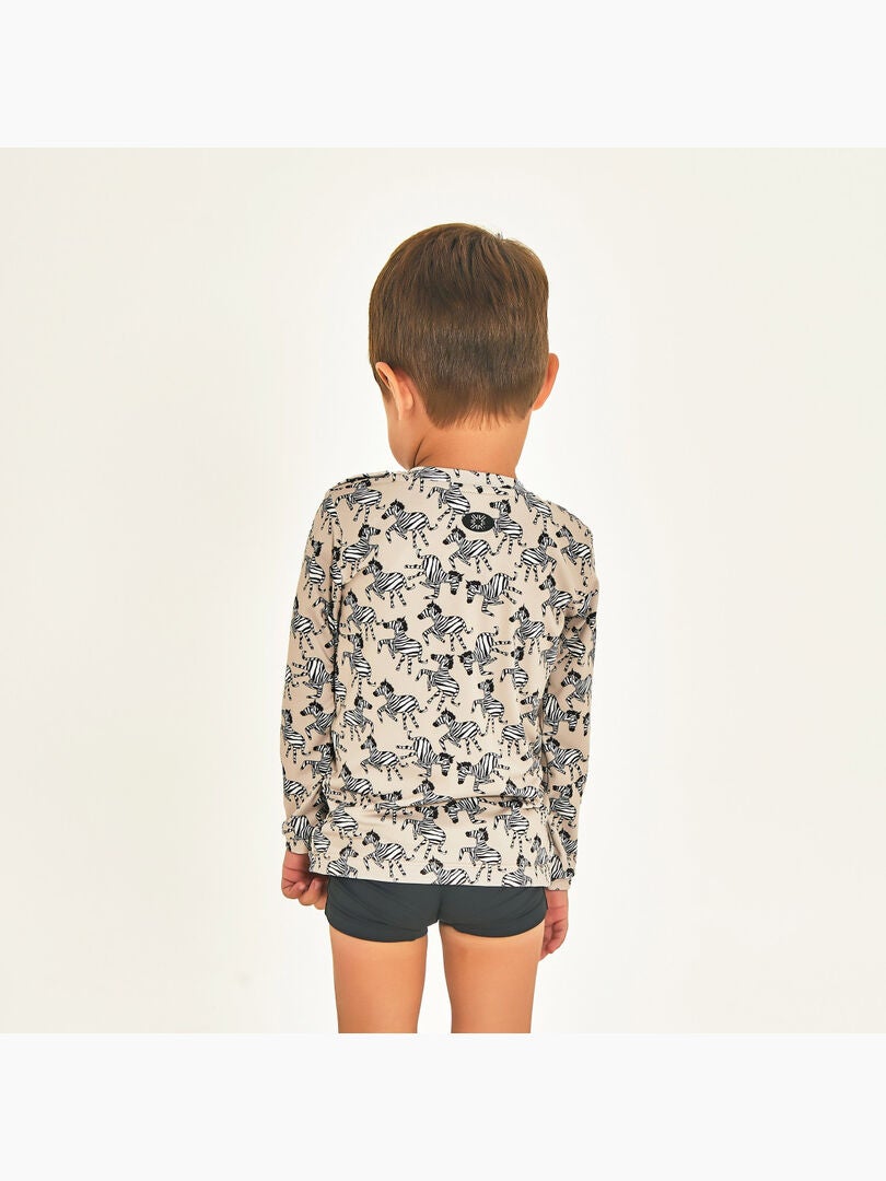 Costume Uv Protezione Maglia UV Bambini UPF50+ Con Cappuccio | Maniche Lunghe | Asciugatura Rapida | 4-14 Anni Maglia Anti Uv A Cosa Serve - 14