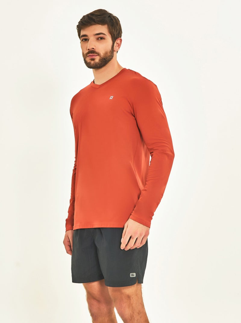 Rash Guard  UV Line Cuivre - Kiabi