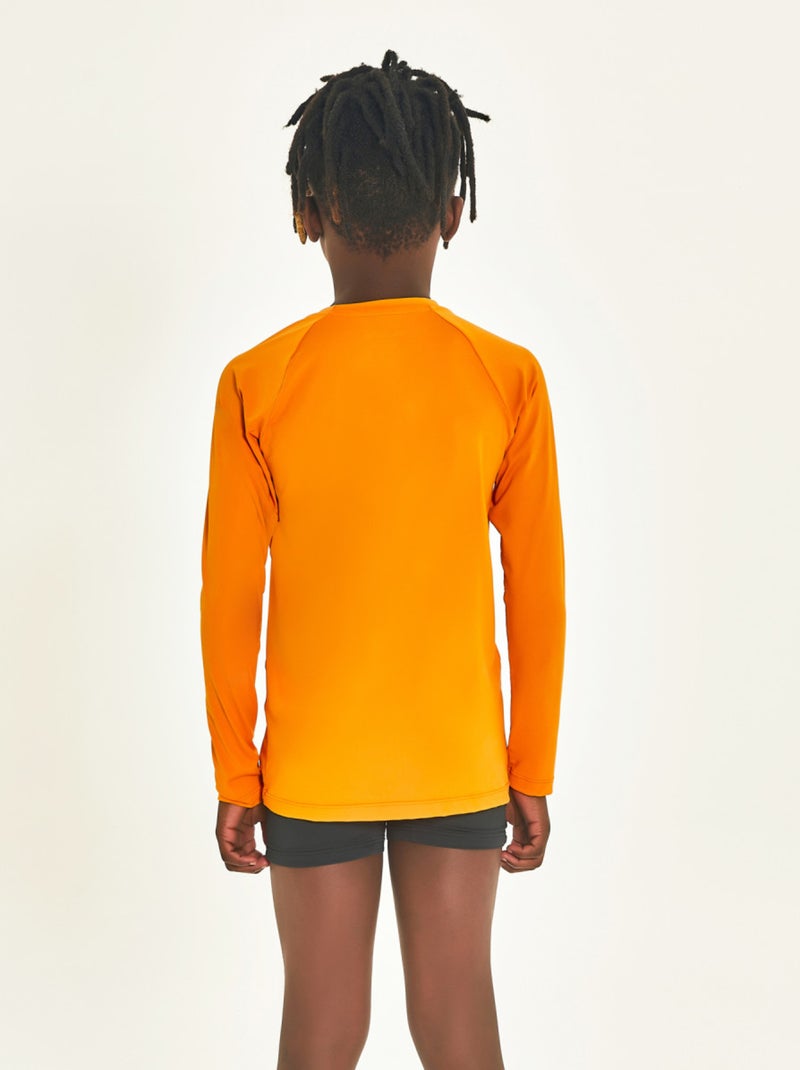 Rash Guard  UV Line Jaune - Kiabi