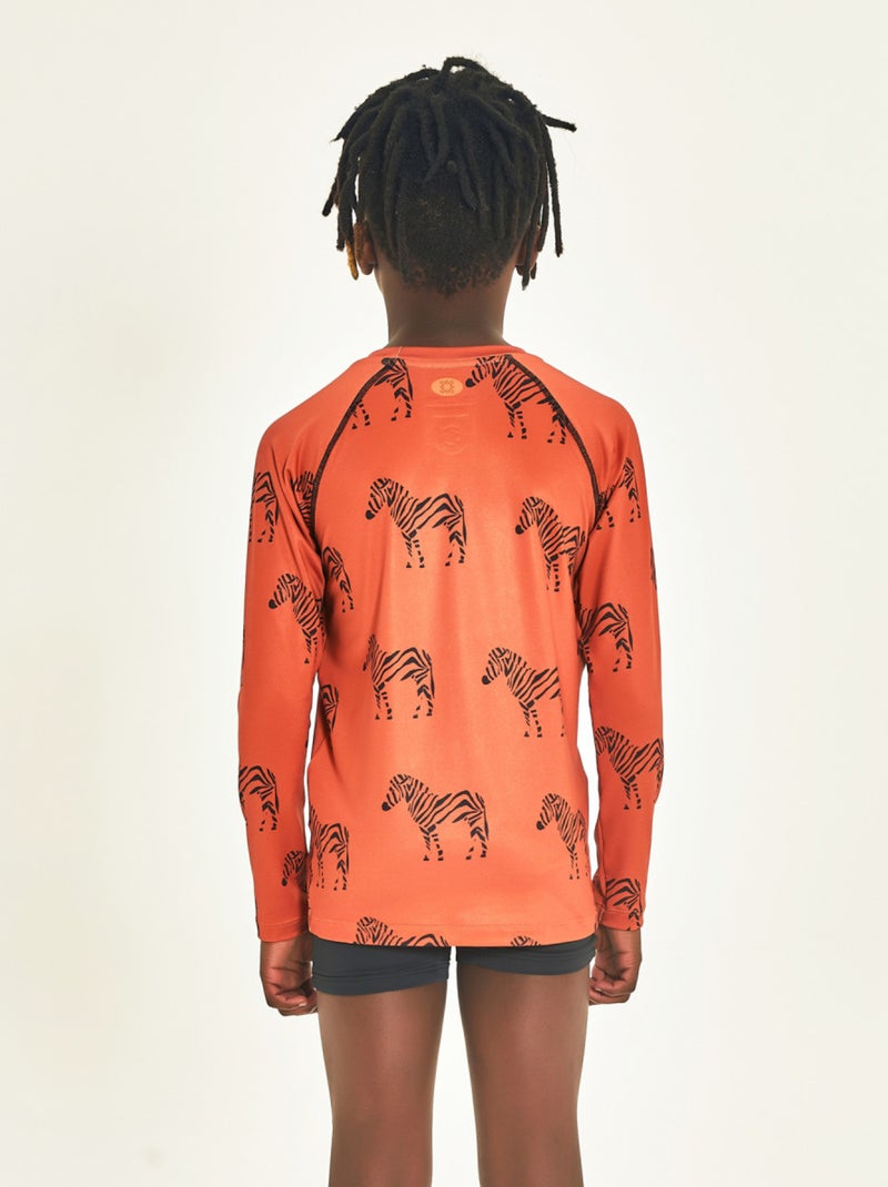 Rash Guard  UV Line Rouge - Kiabi