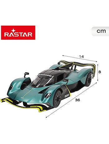 Rastar aston martin valkyrie amr pro voiture télécommandée avec lumières 1:14