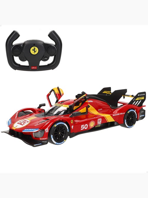 Rastar ferrari 499p le mans voiture télécommandée 1:14 - Kiabi