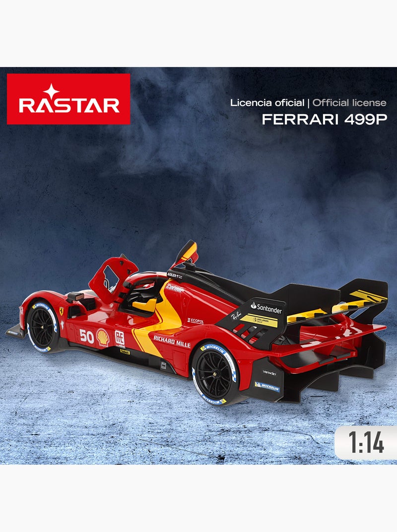 Rastar ferrari 499p le mans voiture télécommandée 1:14 N/A - Kiabi