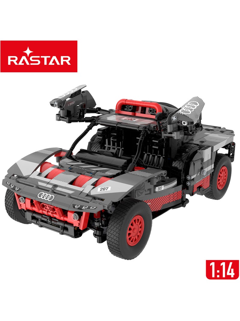 Rastar modèle réduit de voiture à assembler dakar '24 audi rs q e-tron (sainz) 1:14 N/A - Kiabi