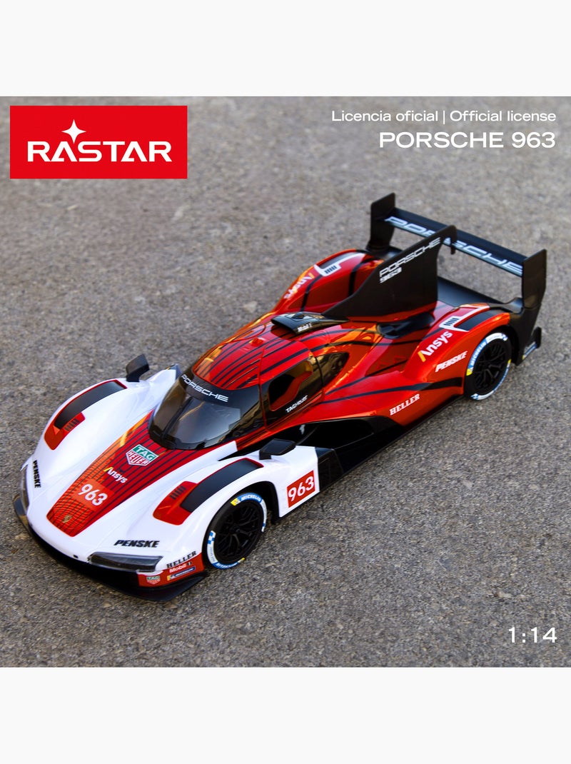 Rastar radiocommandée porsche 963 lmdh voiture 1:14 N/A - Kiabi