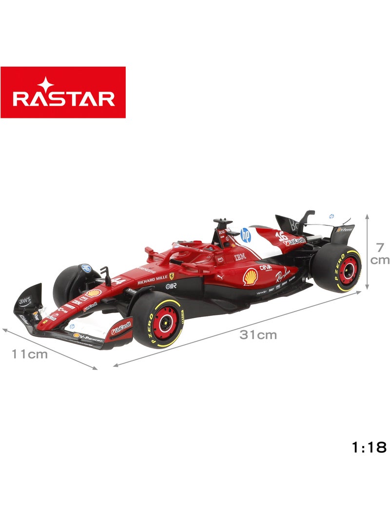 Rastar voiture radiocommandée sous licence officielle ferrari sf-25, échelle 1:18 N/A - Kiabi