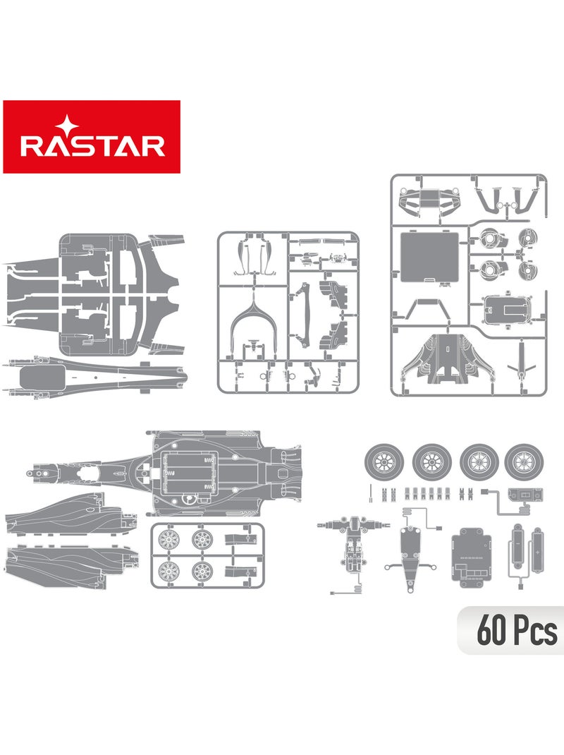 Rastar voiture rc à assembler f1 2021 ferrari sf1000 1:16 N/A - Kiabi