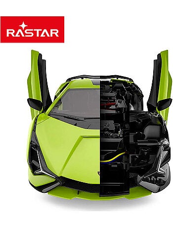 Rastar voiture télécommandée et kit lamborghini sian 1:18