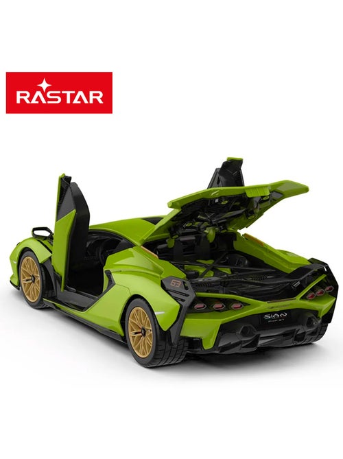 Rastar voiture télécommandée et kit lamborghini sian 1:18 - Kiabi
