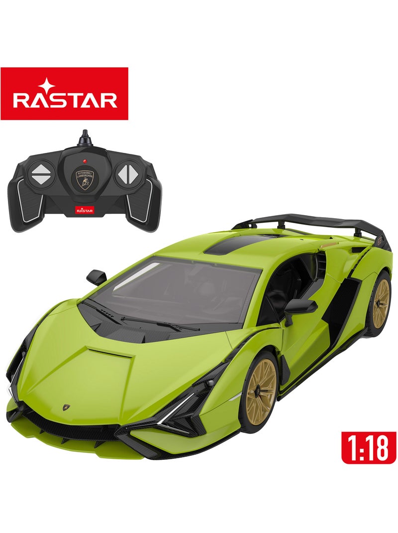 Rastar voiture télécommandée et kit lamborghini sian 1:18 N/A - Kiabi