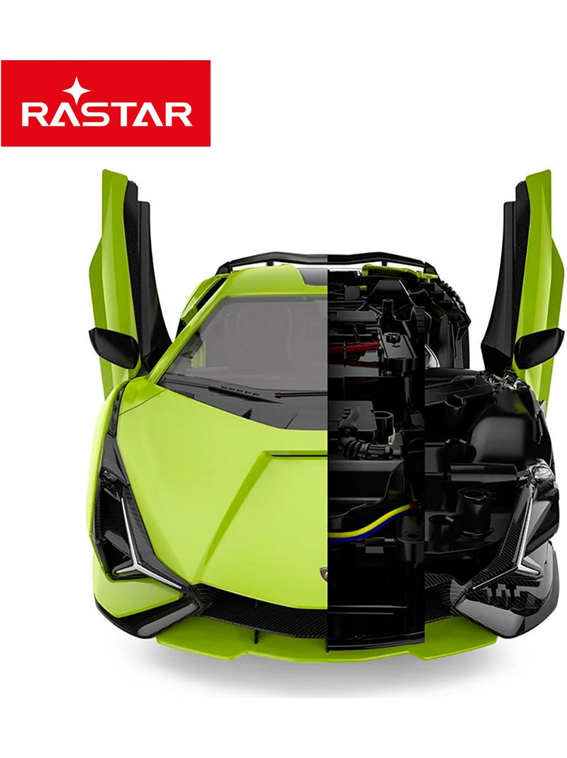 Rastar voiture télécommandée et kit lamborghini sian 1:18 N/A - Kiabi