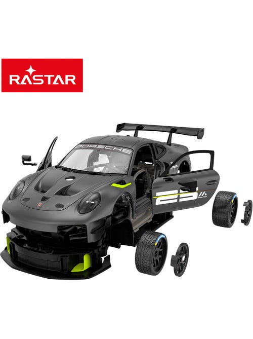 Rastar voiture télécommandée et modèle à assembler porsche 911 gt2 rs clubsport 25 1:18 - Kiabi