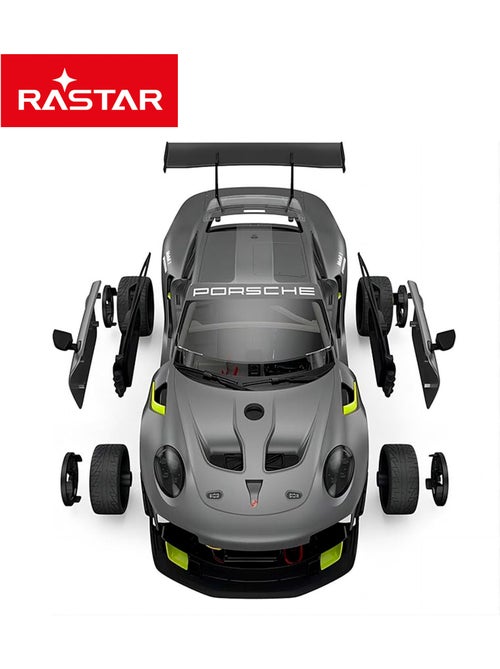 Rastar voiture télécommandée et modèle à assembler porsche 911 gt2 rs clubsport 25 1:18 - Kiabi