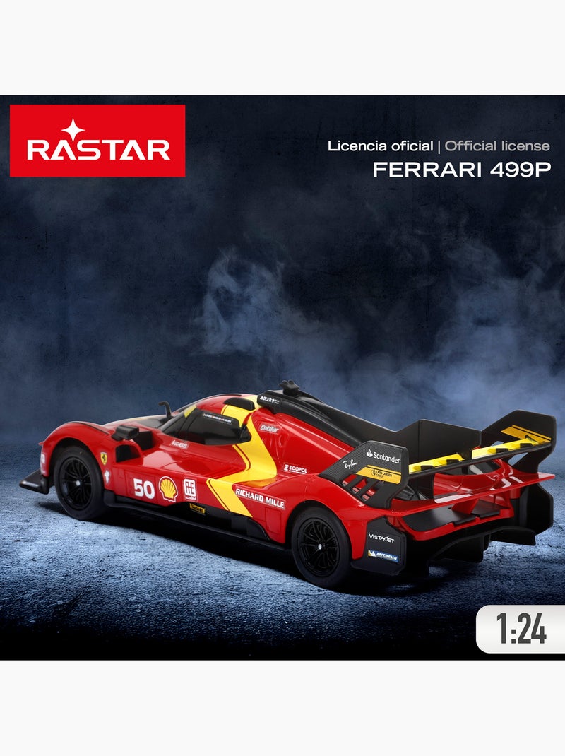 Rastar voiture télécommandée ferrari 499p 50 le mans hypercar 1:24 N/A - Kiabi