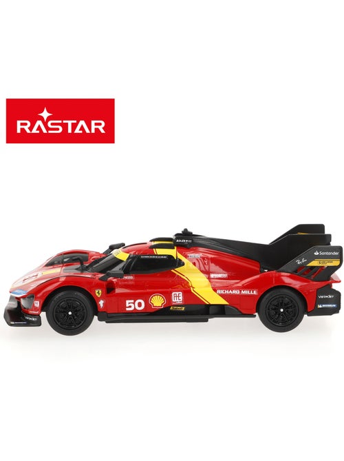 Rastar voiture télécommandée ferrari 499p 50 le mans hypercar 1:24 - Kiabi