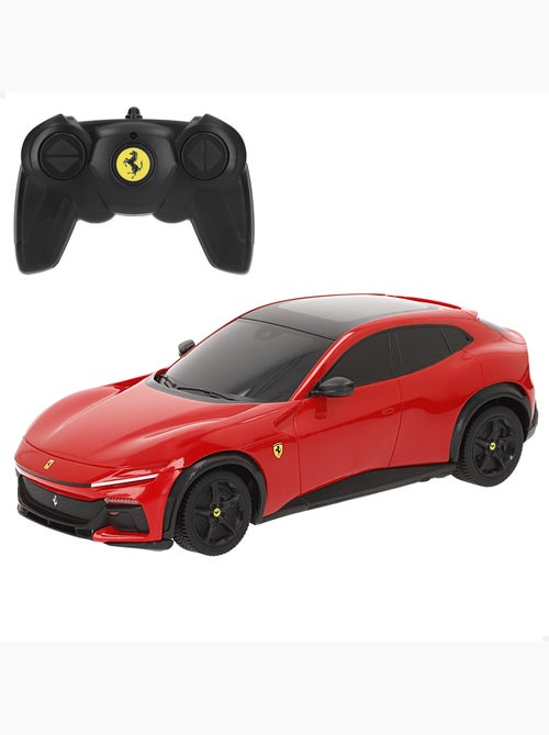 Rastar voiture télécommandée ferrari purosangue avec 1:24 - Kiabi