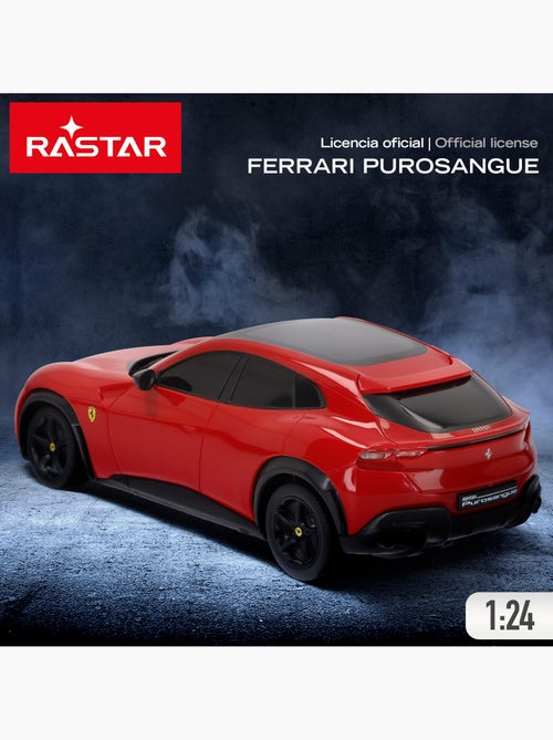 Rastar voiture télécommandée ferrari purosangue avec 1:24 - Kiabi