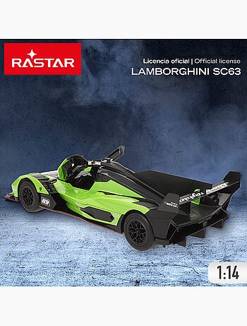 Rastar voiture télécommandée lamborghini sc63 lmdh 1:14