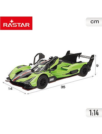 Rastar voiture télécommandée lamborghini sc63 lmdh 1:14