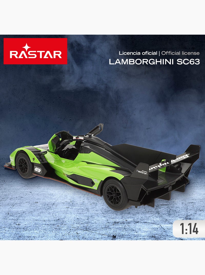 Rastar voiture télécommandée lamborghini sc63 lmdh 1:14 N/A - Kiabi