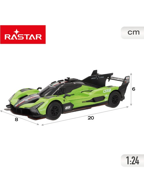 Rastar voiture télécommandée lamborghini sc63 lmdh 1:24 - Kiabi