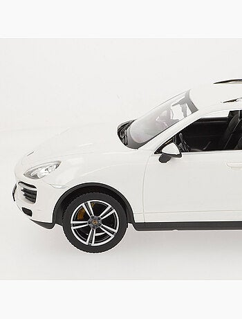 Rastar voiture télécommandée porsche cayenne turbo blanche 1:14