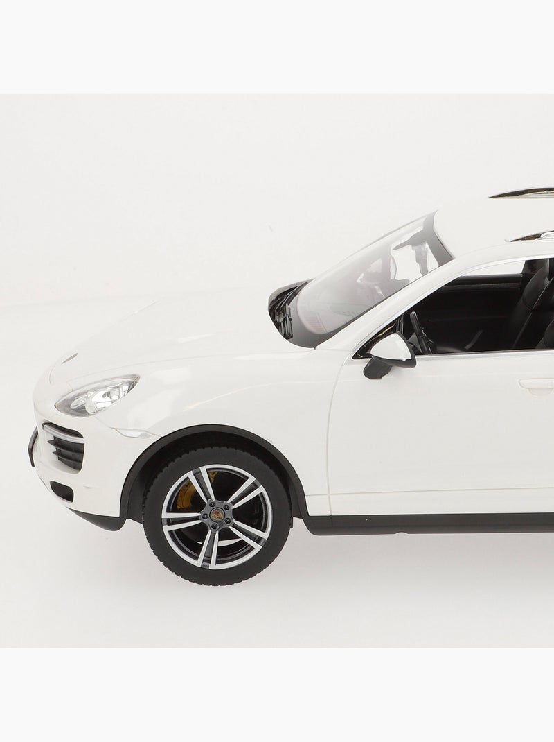 Rastar voiture télécommandée porsche cayenne turbo blanche 1:14 N/A - Kiabi