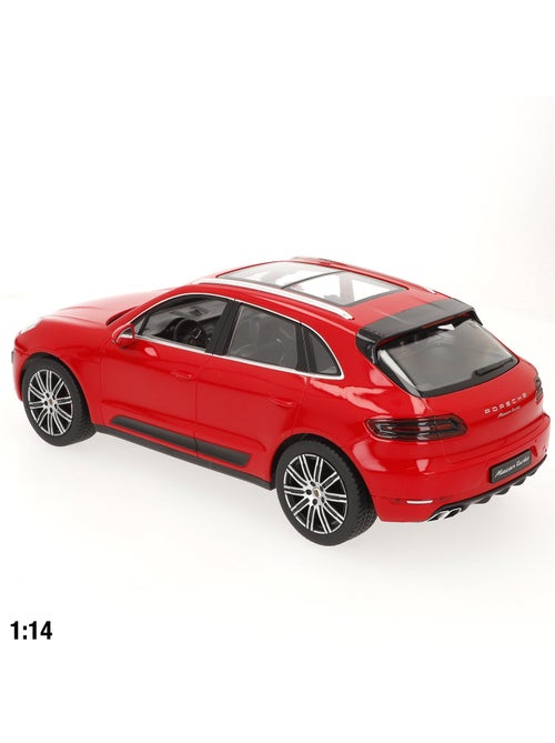 Rastar voiture télécommandée porsche macan turbo rouge 1:14 - Kiabi