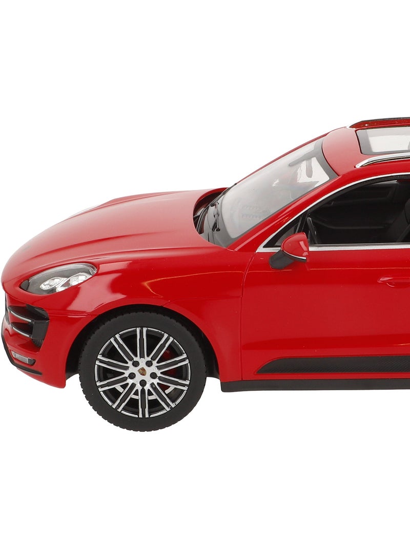 Rastar voiture télécommandée porsche macan turbo rouge 1:14 N/A - Kiabi