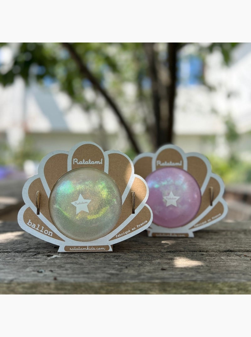 Ratatam - Ballon coquillage Blanc - Kiabi