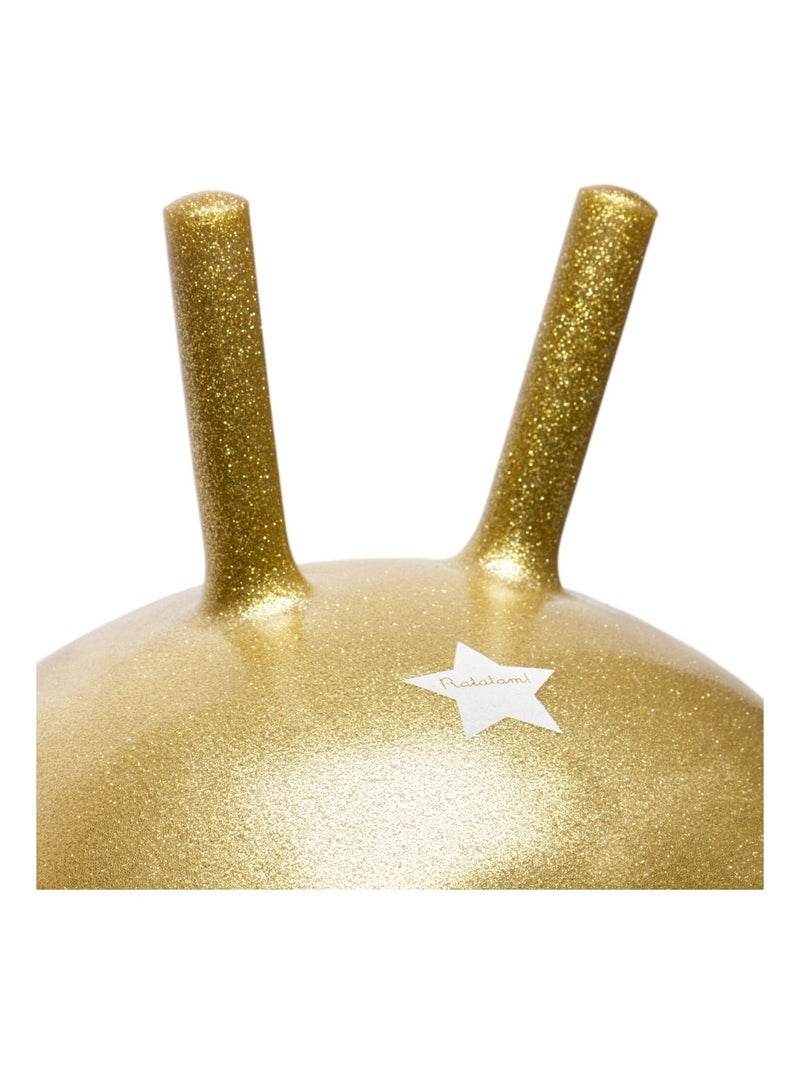 Ratatam - Ballon sauteur paillettes Doré/or - Kiabi