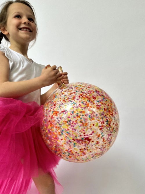 Ratatam - Ballon sauteur paillettes - Kiabi