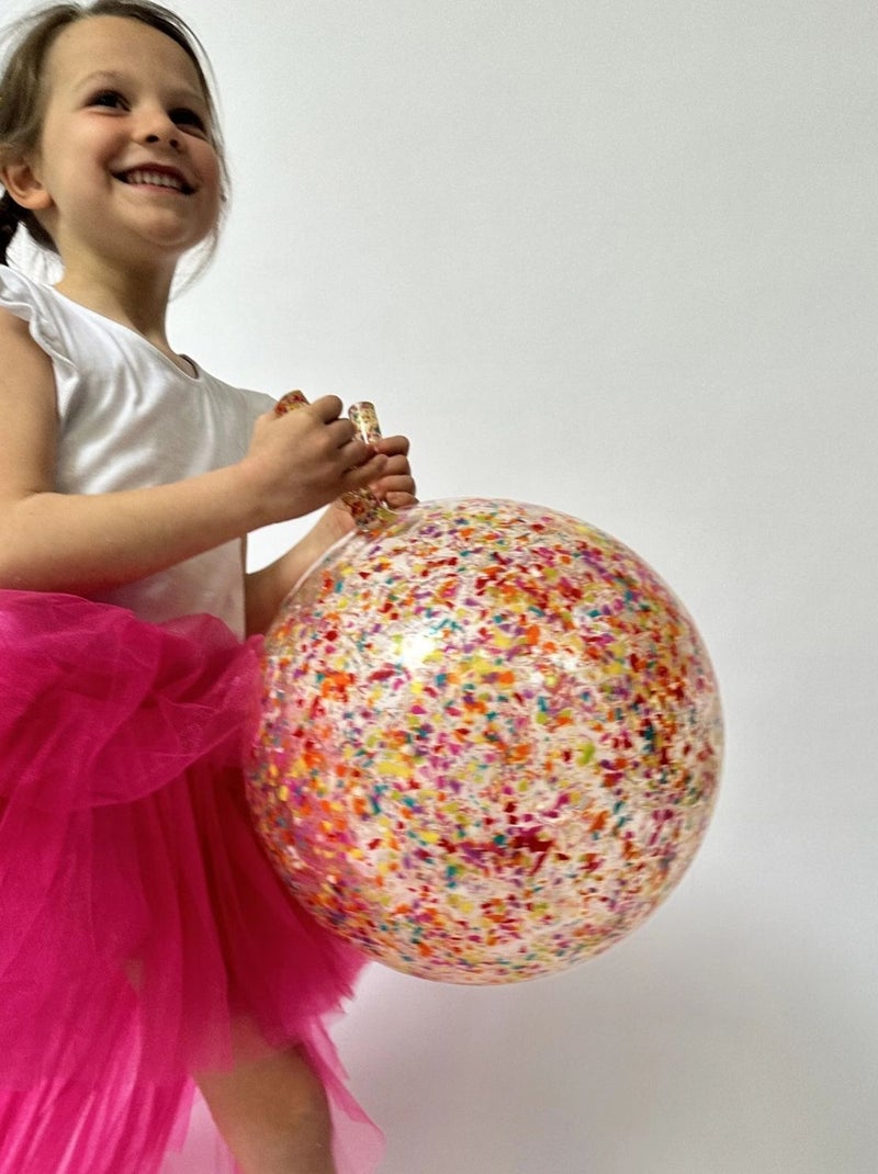 Ratatam - Ballon sauteur paillettes Multicolore - Kiabi
