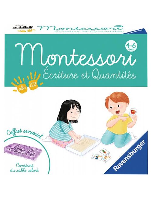 'Ravensburger' Montessori Ecriture et quantites - Kiabi