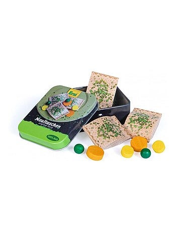 Raviolis et petits légumes