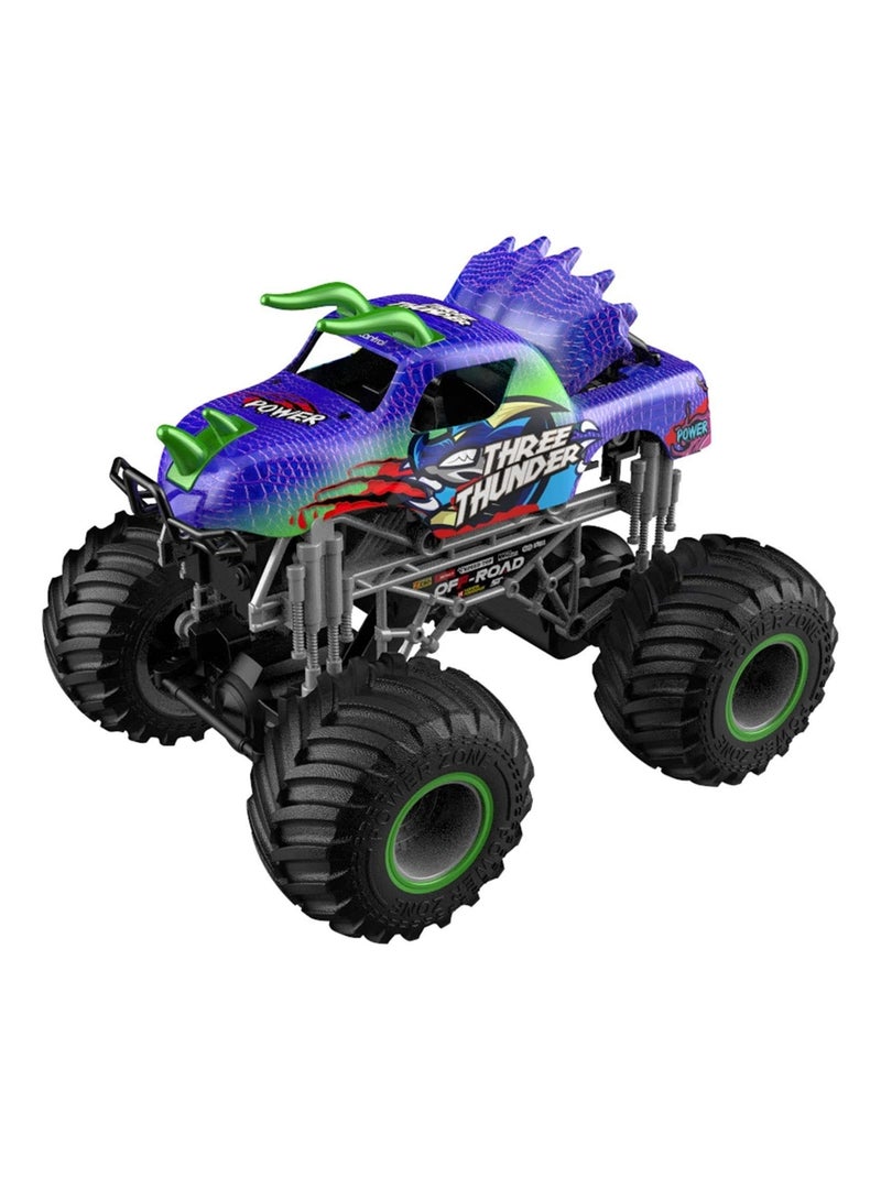 RC Dino Monster Truck Three Thunder Multicolore - Kiabi