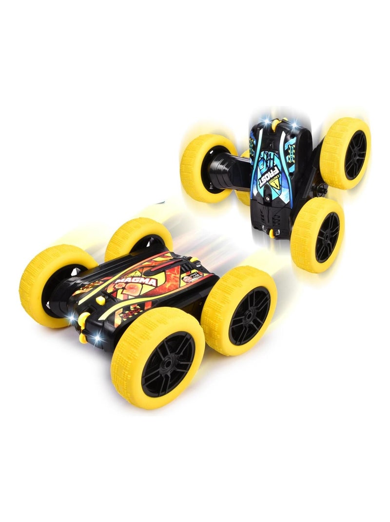 RC Fire 'n Frost Flippy - Véhicule radio-commandé 16cm Jaune - Kiabi